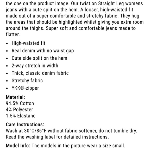 Fitjeans Straight Leg - 80s Blue - Picture 7 of 13